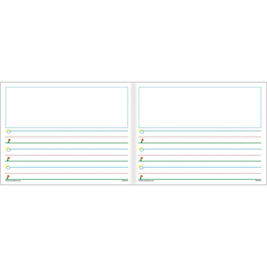 Smart Start Landscape Handwriting Journals Grades K-1 Pack of 6