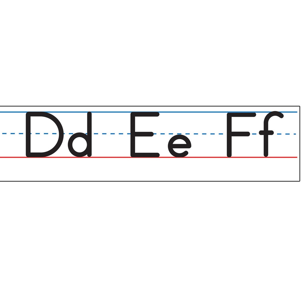 Large Magnetic Manuscript Alphabet Line 10'