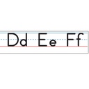 Large Magnetic Manuscript Alphabet Line 10'