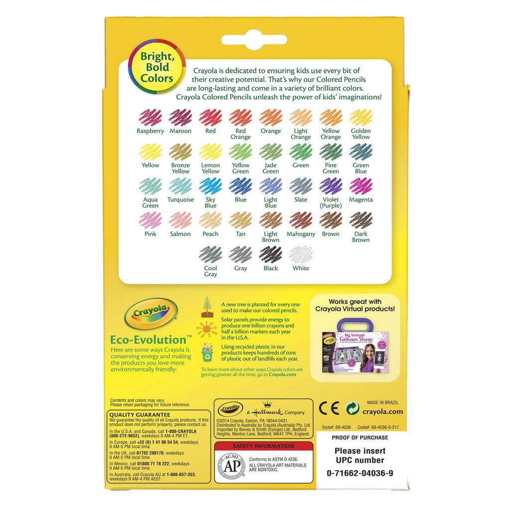 Colored Pencils 36 Colors