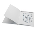 6" x 8" Portrait Hardcover Blank Books Pack of 24