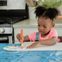 Triangle Grip Assorted Sizes Paint Brushes Set of 6