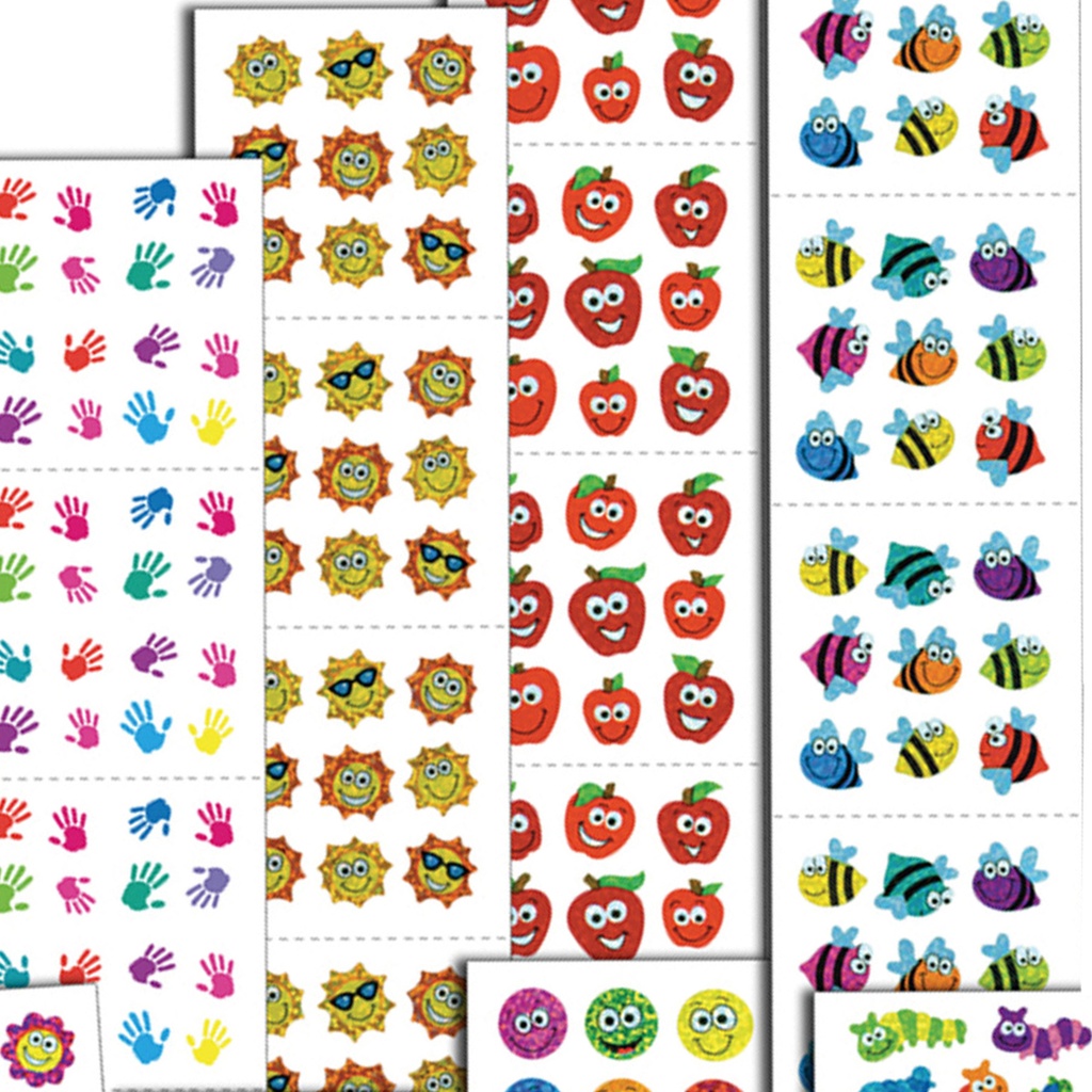 Jumbo Variety Assortment Sticker 2 Packs