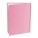 Pink Hardcover Blank Books  8.5" x 11" Portrait 6ct