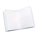 White Hardcover Blank Books Primary Lined 6" x 8" Portrait 12ct