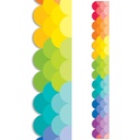 Ombre Rainbow Scallops EZ Border™ 48 Feet