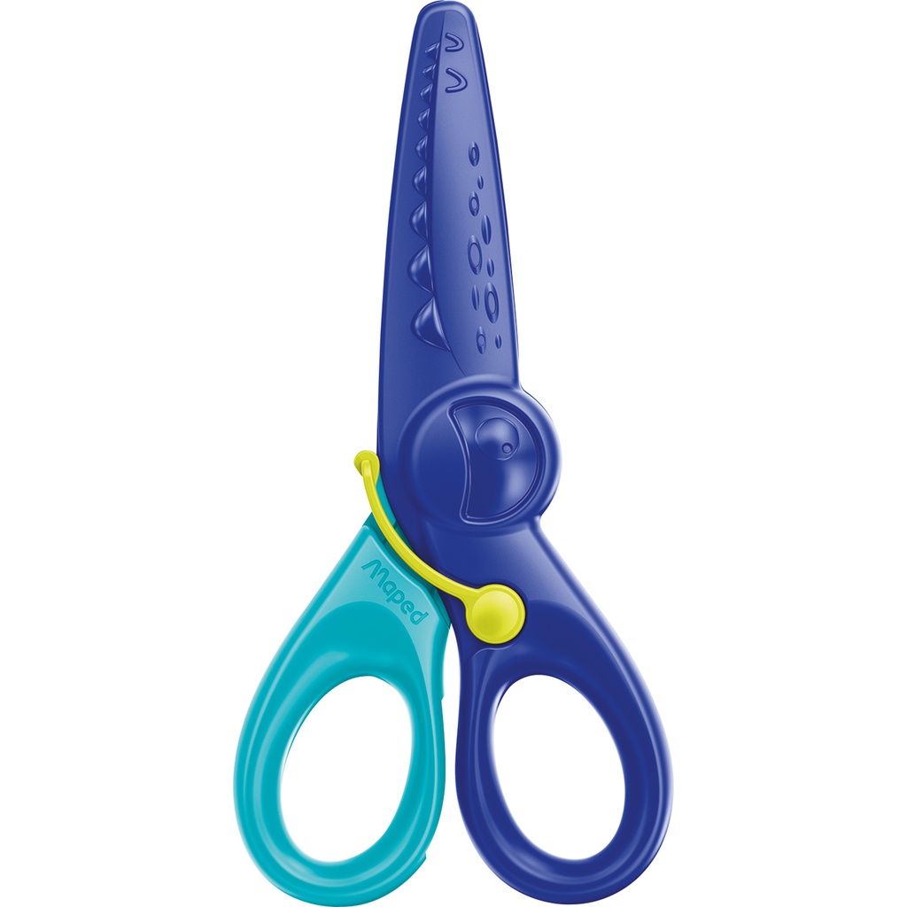KidiCut 4.75" Spring-Assisted Plastic Safety Scissors Pack of 20