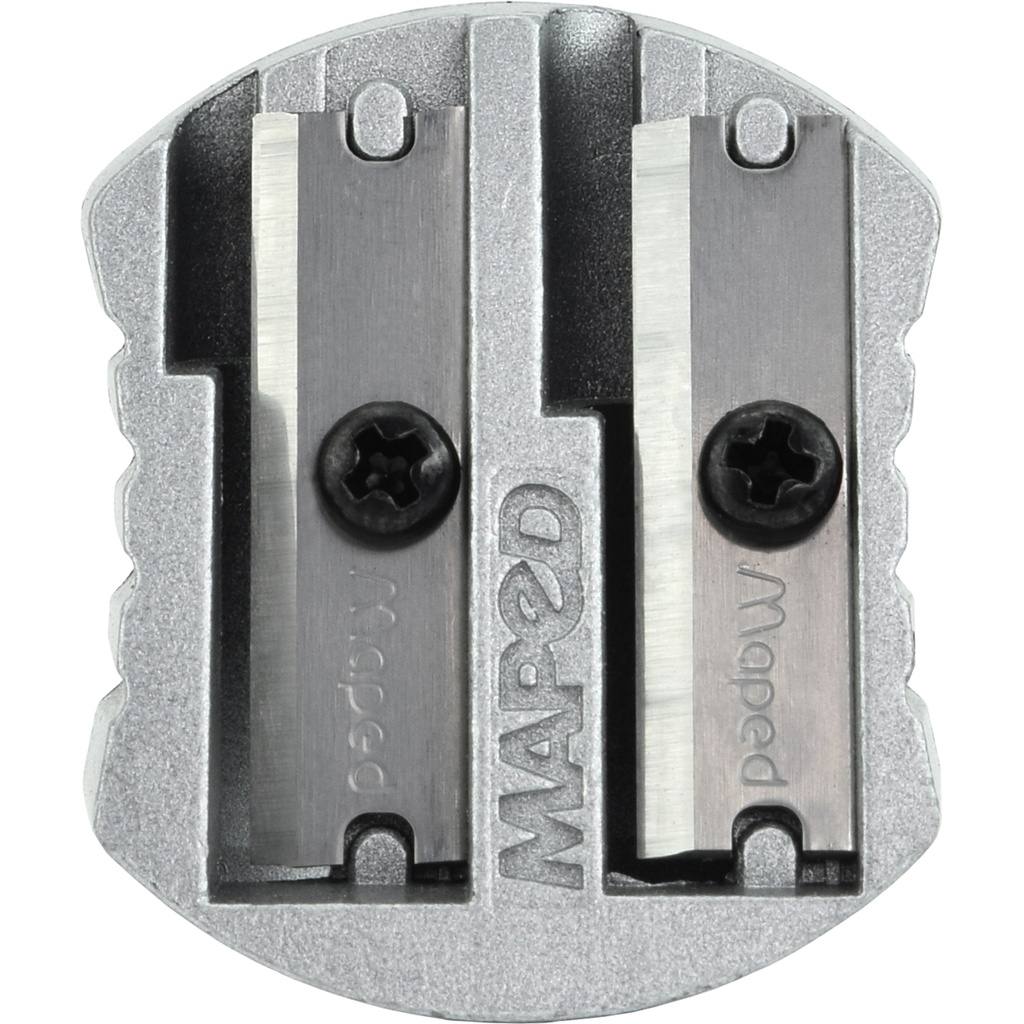 Classic 2 Hole Metal Pencil Sharpener 20ct