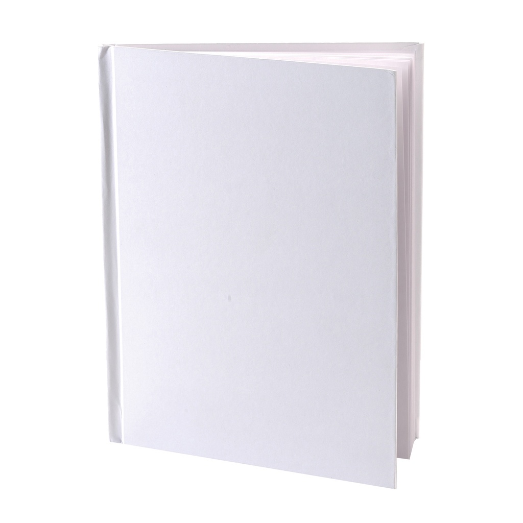 White Blank Hardcover Books 5" x 4" Portrait 12ct