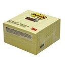 Lined Canary Yellow 4" x 4" Super Sticky Notes 6 Pads