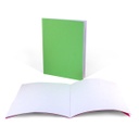 6ct Bright Colors Blank Books 8.5&quot; x 11&quot;
