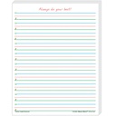 Smart Start 1-2 Writing Paper: 100 Sheets Per Pack 2 Packs
