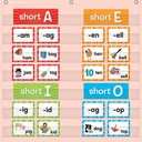 Blush 7 Pocket Chart