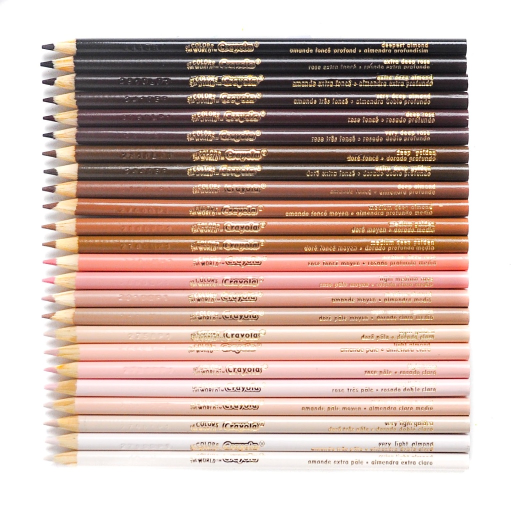 240ct Crayola Colors of the World Colored Pencils Classpack