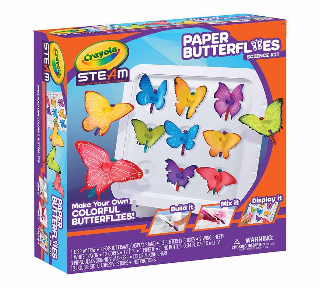 Crayola STEAM Paper Butterflies Science Kit