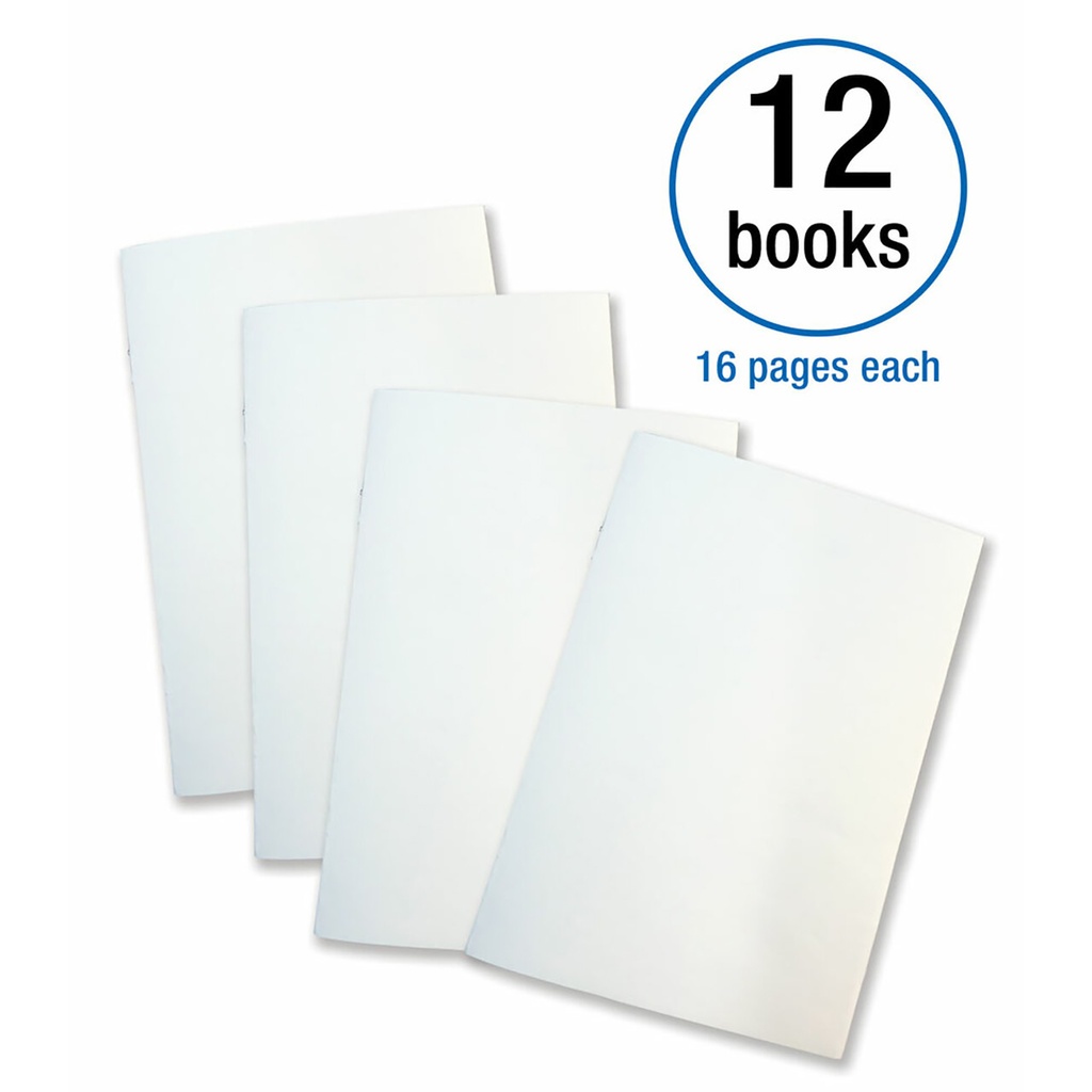Rectangle Blank Book  Pack of 12