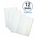 Rectangle Blank Book  Pack of 12