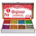 Crayon Class Pack 400ct in 8 colors