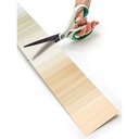 Straight Rolled Border Trim, Cool Tones