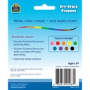 Colorful Dry-Erase Crayons Pack of 9