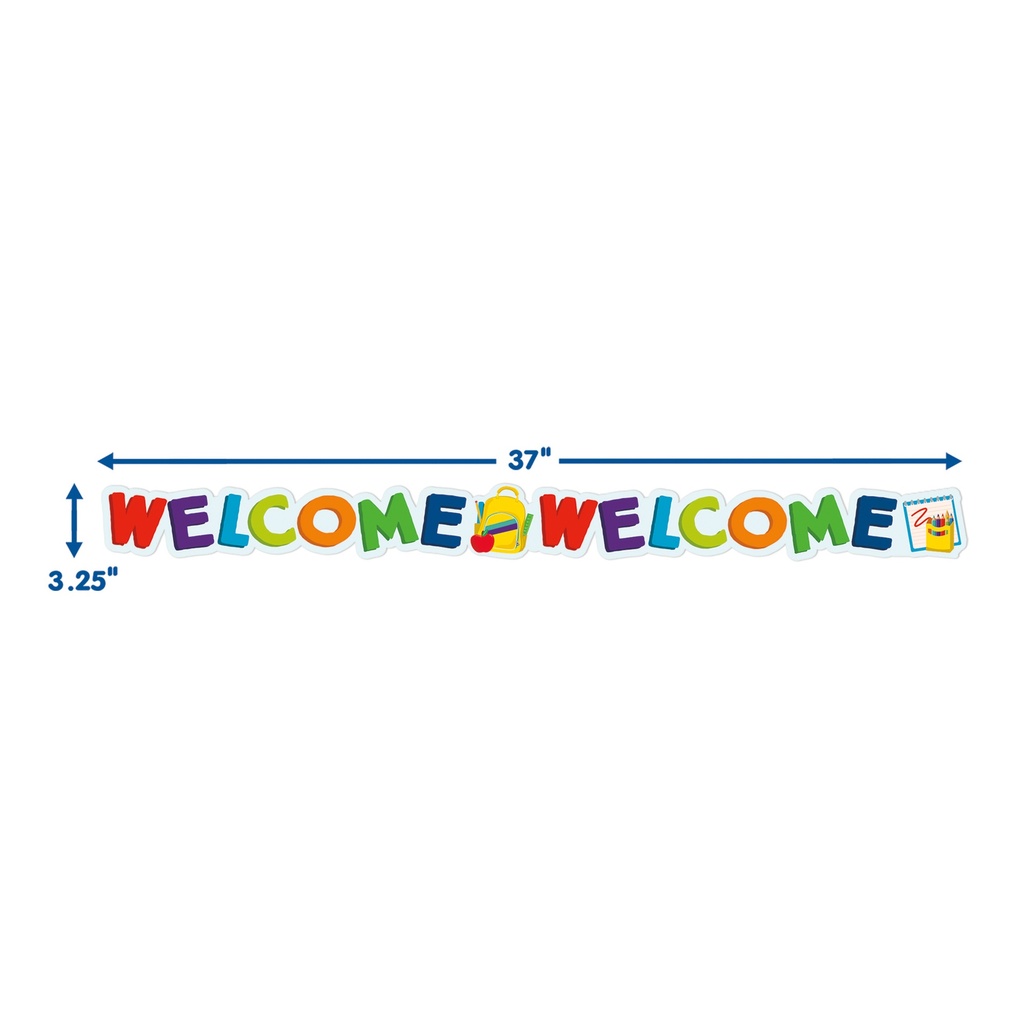 Welcome Extra Wide Deco Trim® 37 Feet