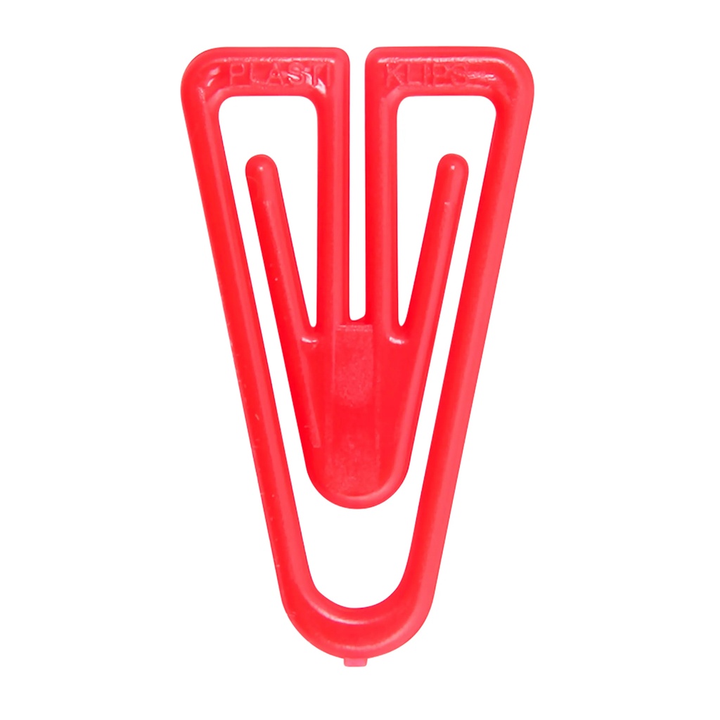 Assorted Colors Large Size Paper Clip Pack of 200