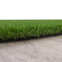 GreenSpace 7'6" Round Green Artificial Turf Rug