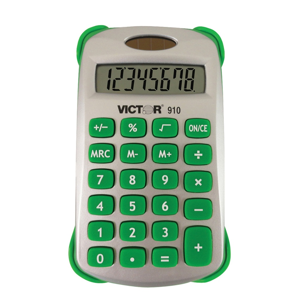 Colorful 8 Digit Handheld Calculators Pack of 3