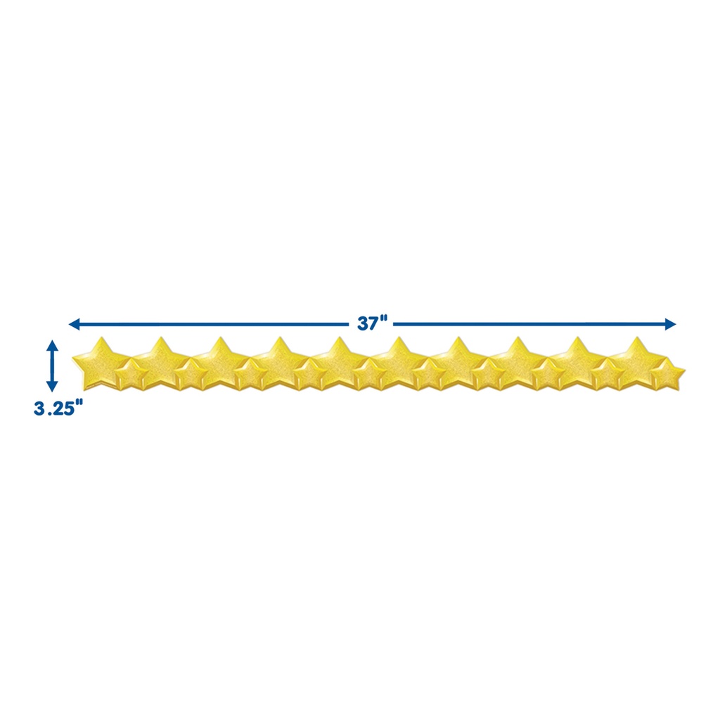 Stars Extra Wide Deco Trim® 37 Feet