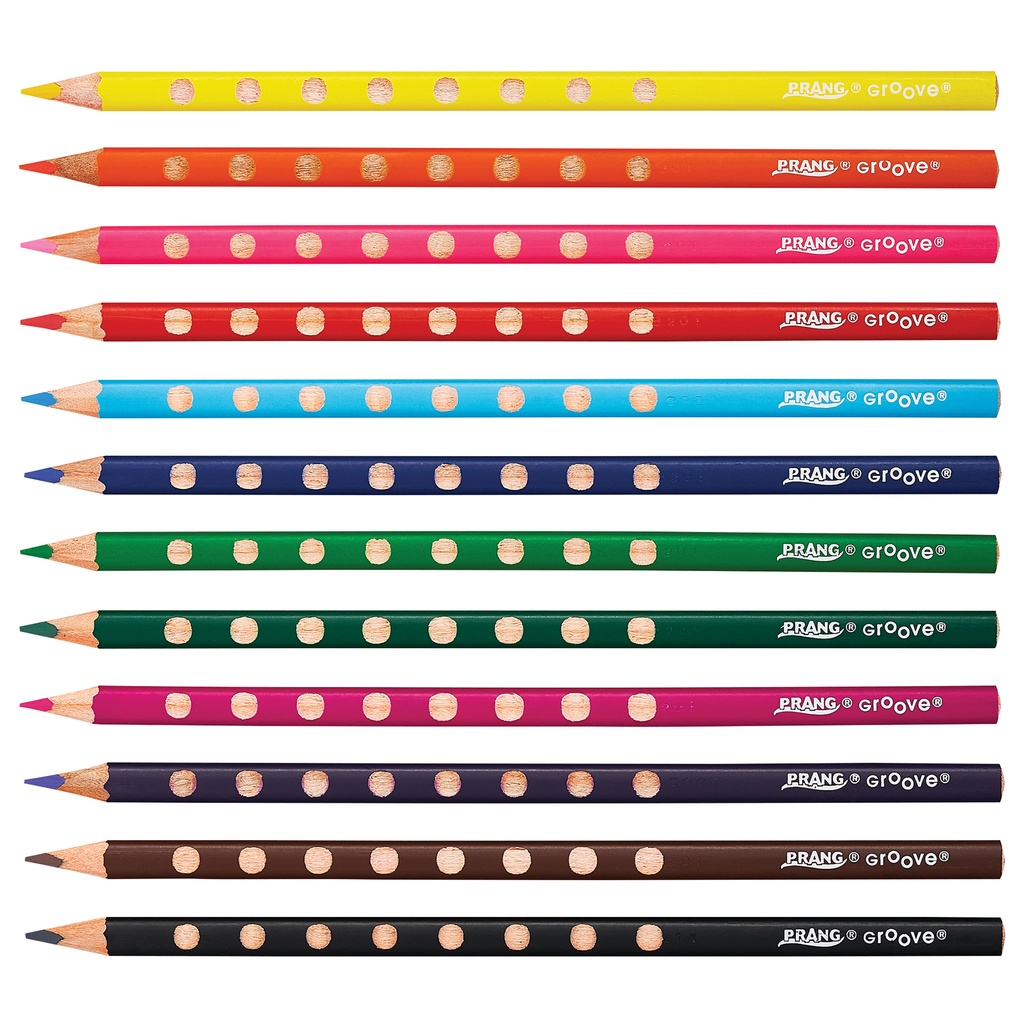 Groove Slim 3.3mm Colored Pencils 144ct