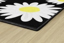 Schoolgirl Style Daisies 5' X 7'6" Rectangle Carpet 