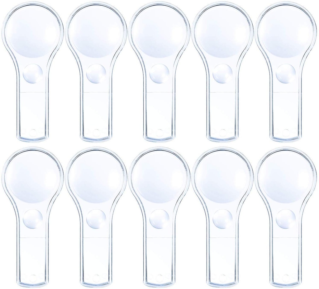 10ct Mini Magnifiers Set