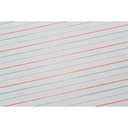 10-1/2" x 8" Multi-Sensory Raised 5/8" x 5/16" x 5/16" Ruled Long Tablets Pack of 3
