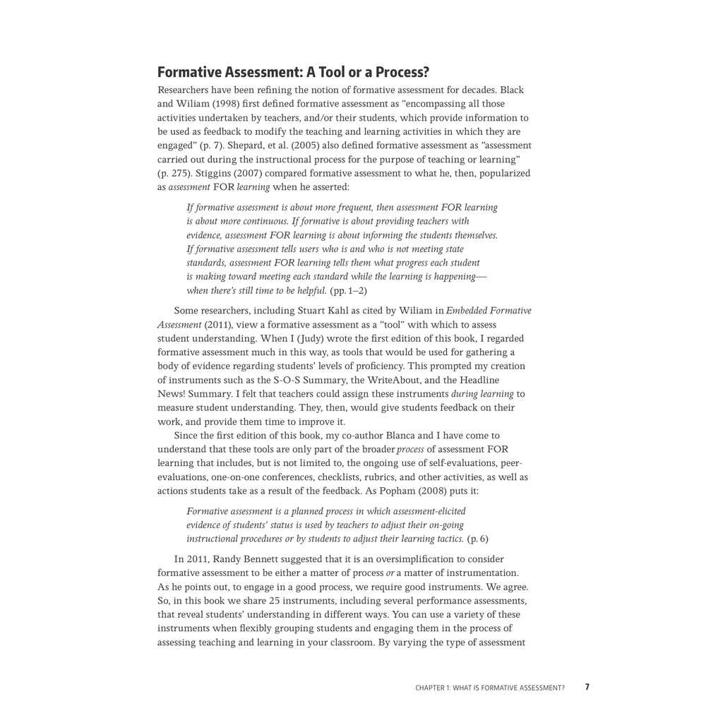 25 Quick Formative Assessments for a Differentiated Classroom