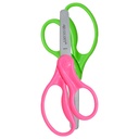 5" Blunt Assorted Colors Hard Handle Kids Scissors 6ct