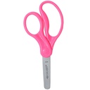 5" Blunt Assorted Colors Hard Handle Kids Scissors 6ct