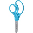 5" Blunt Assorted Colors Hard Handle Kids Scissors 6ct