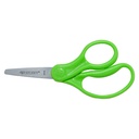 5" Pointed Assorted Colors Hard Handle Kids Scissors 03ct
