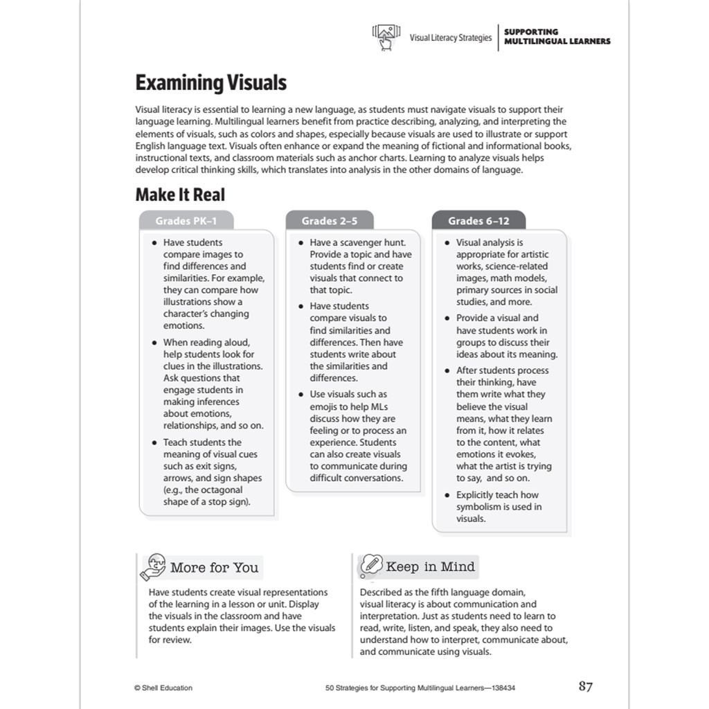 50 Strategies for Supporting Multilingual Learners