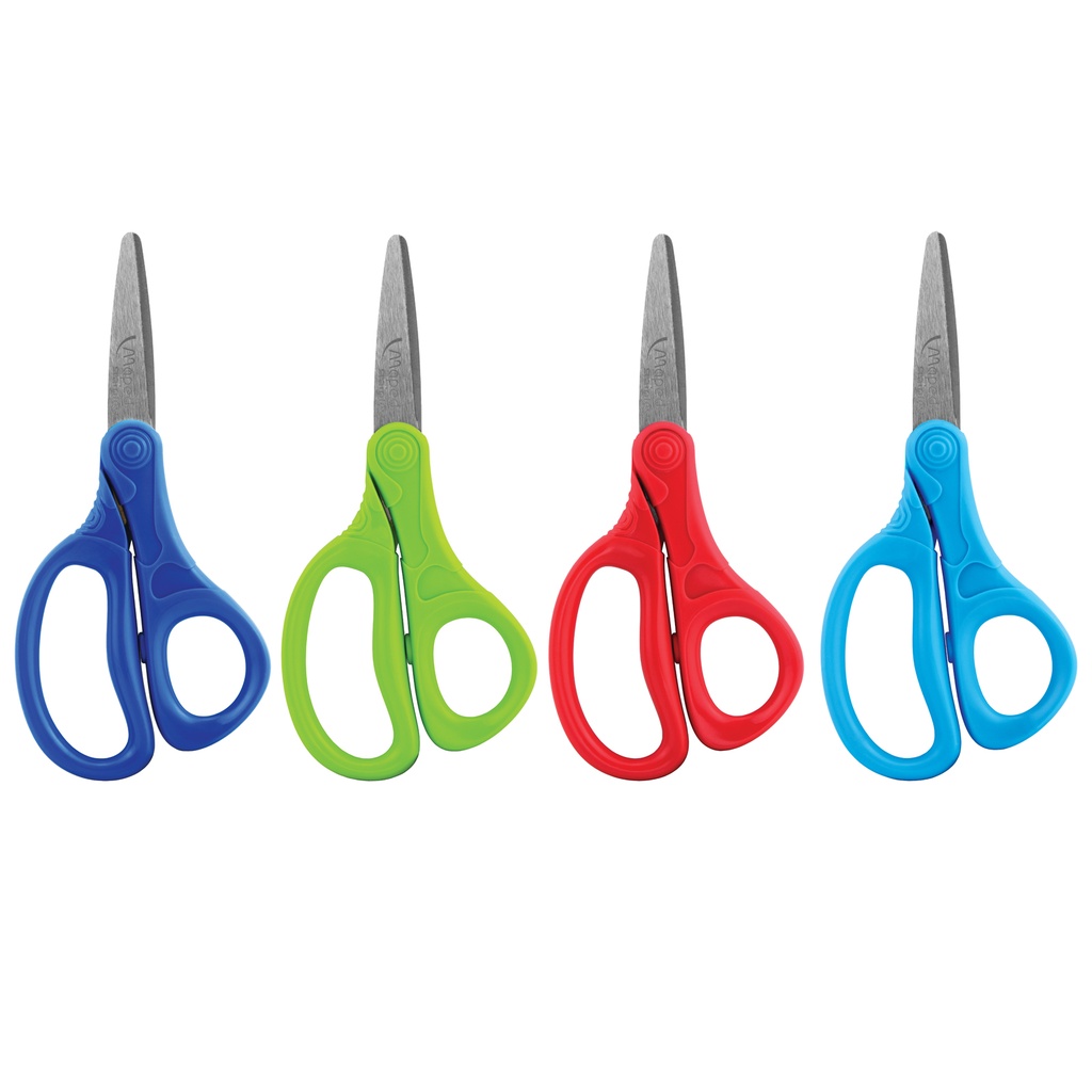 Assorted Essentials 5" Pointed Kids Scissors Pack of 24