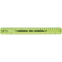 Assorted Twist'N Flex Ruler 12" 