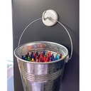 Black & White Magnetic Hooks Pack of 4