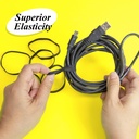 Black Assorted Sizes Rubber Bands 2 oz./56.70 g