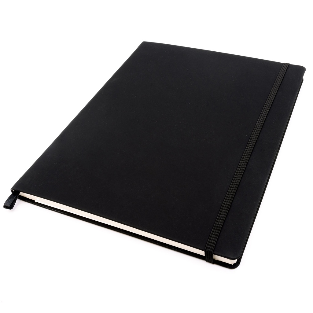 Black Pukka Soft Cover Lettersize Notebook College Ruled
