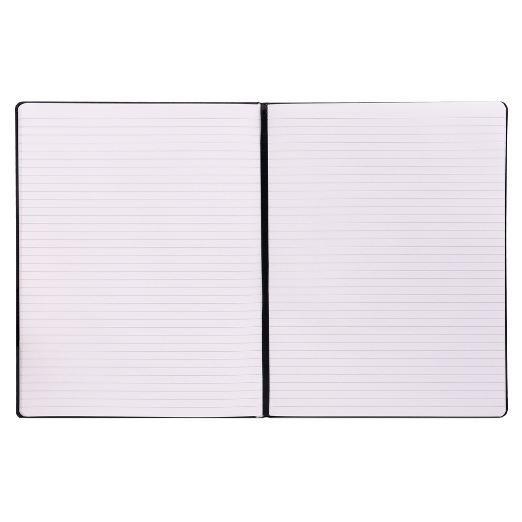 Black Pukka Soft Cover Lettersize Notebook College Ruled