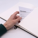 Black Pukka Soft Cover Lettersize Notebook College Ruled