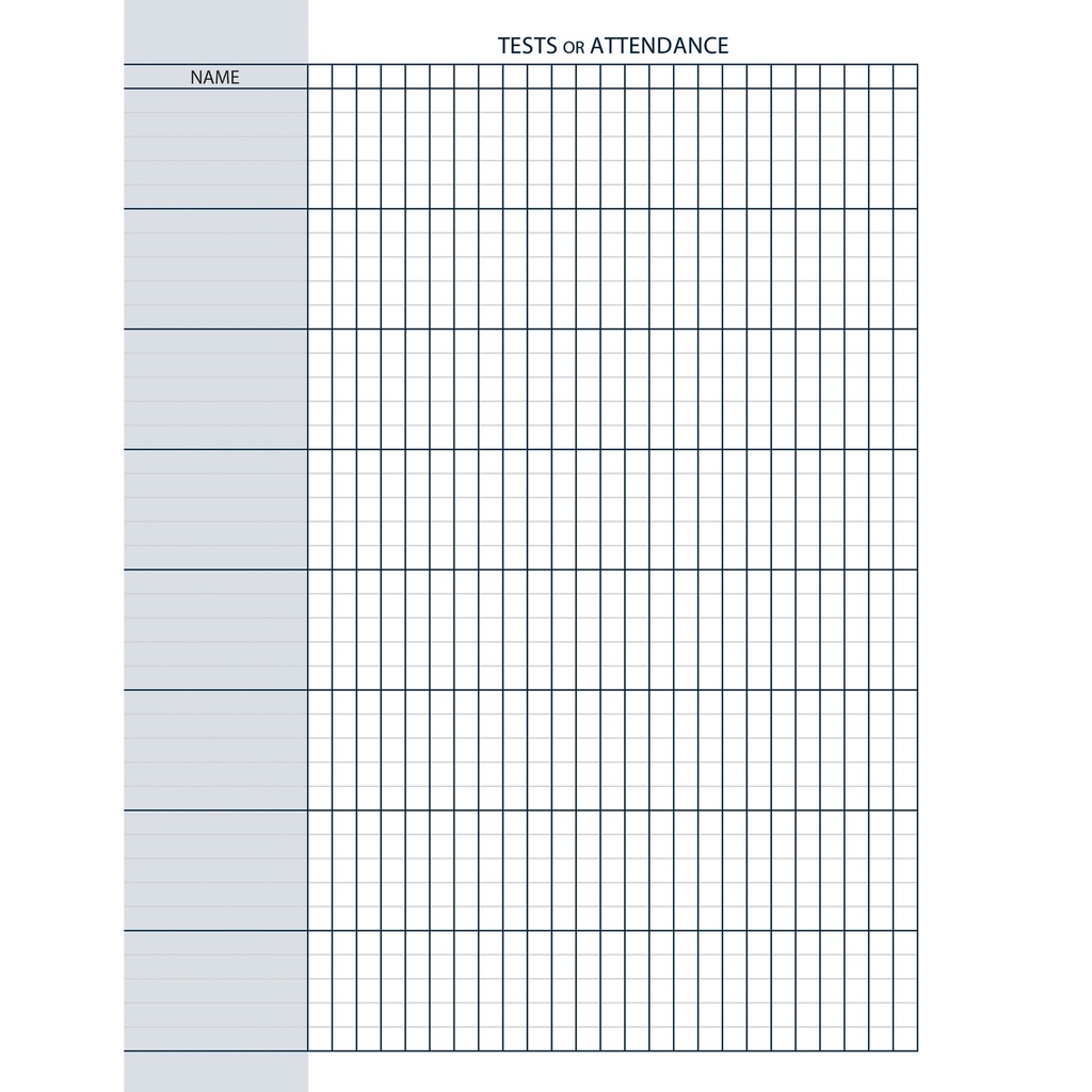 Blue 8 1/2" x 11" 45 Week Teacher's Planner