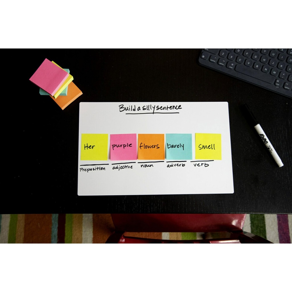 Bright Colors 3 in. x 3 in. Notes Cube
