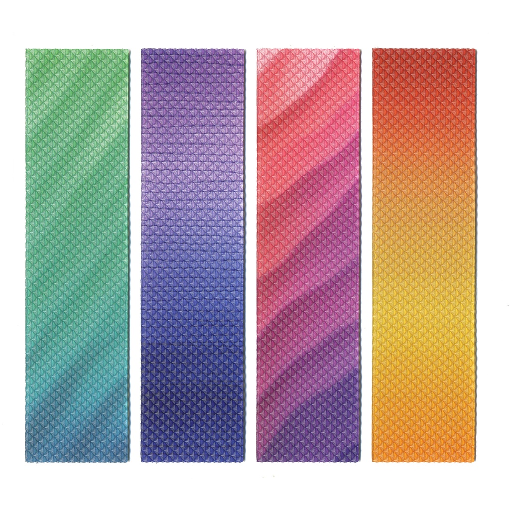 Bumpy Gradient Zen Strips Set 1: 6 Sets of 4