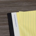 Canary 8.5" x 11.75" Perforated Writing Pads Pack of 12
